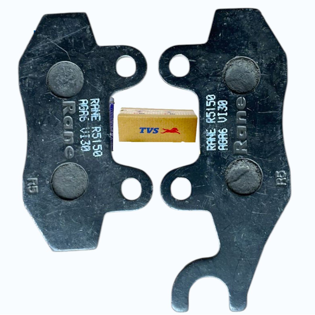 Juego Pastillas Freno Delantero TVS Apache RTR 200 4V Original-Photoroom Juego Pastillas Freno Delantero TVS Apache RTR 200 4V Original - Imagen 1