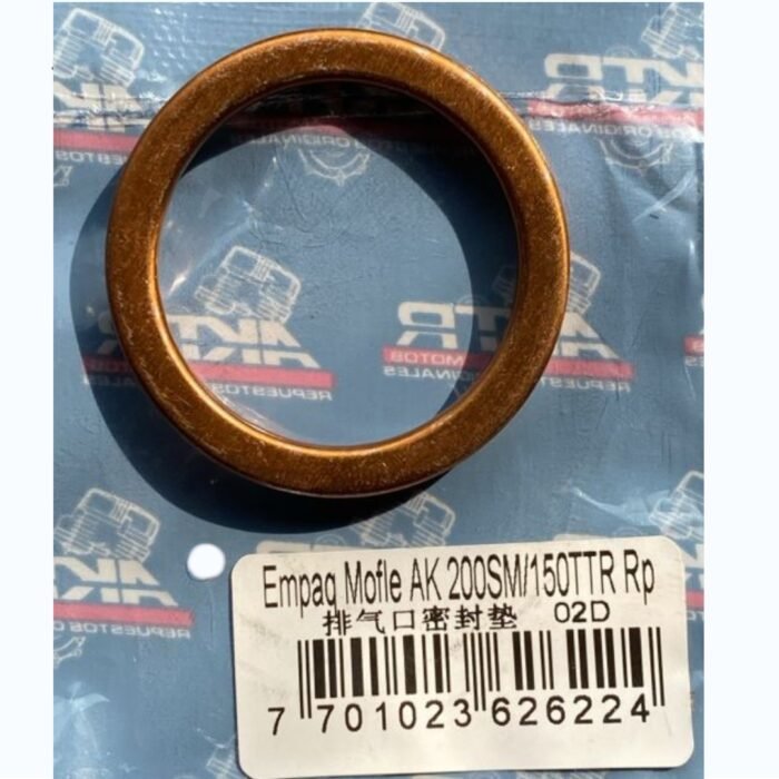 Empaque Mofle AKT TTR 125 150 TT 150 R3 Repuesto Moto - Imagen 2