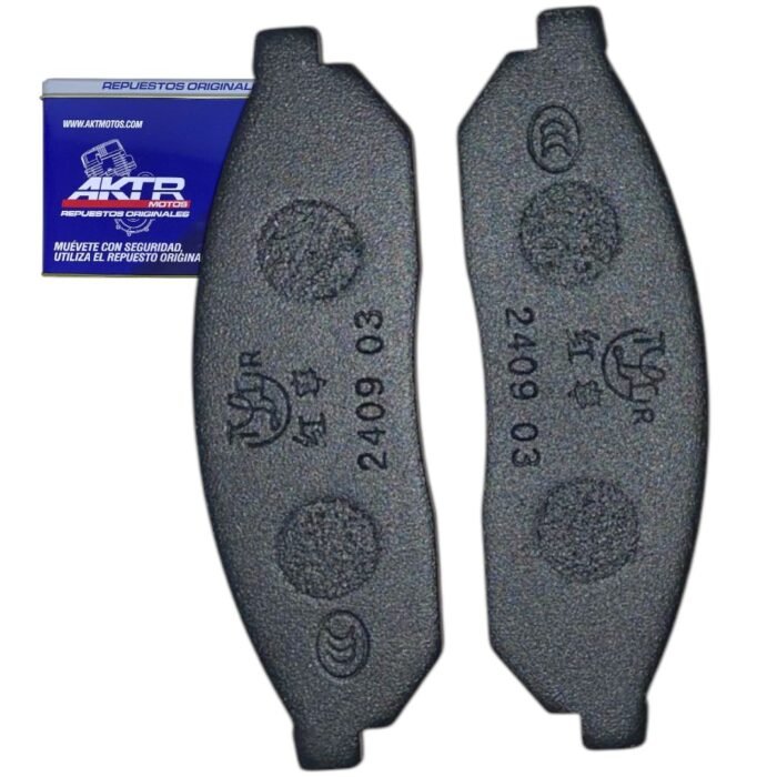 Juego Pastillas Freno AKT 3W180 3W200 - Imagen 2