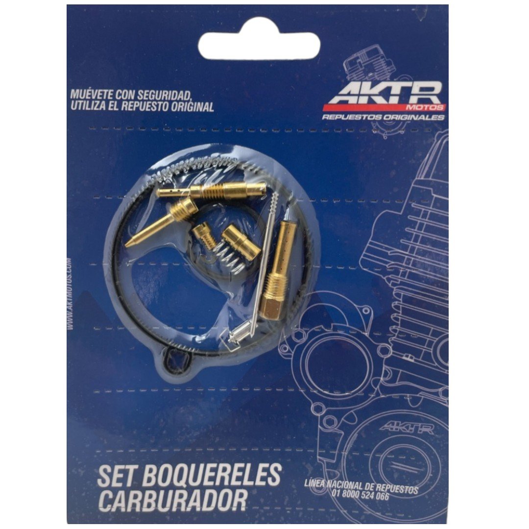 Kit Reparacion Carburador 110 AKT 110S-Photoroom (1) Kit Reparacion Carburador AKT Special 110 - Imagen 1