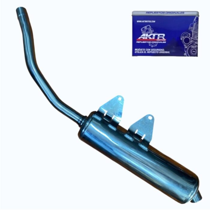 Mofle Tubo a Tubo AKT 250 TT RP Repuesto Moto - Imagen 3