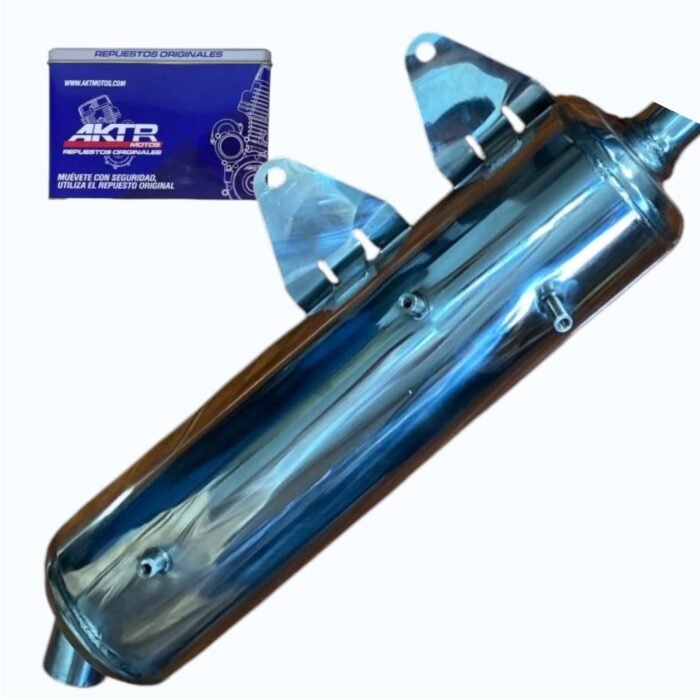 Mofle Tubo a Tubo AKT 250 TT RP Repuesto Moto - Imagen 4
