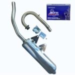 Mofle Tubo a Tubo AKT 250 TT RP Repuesto Moto