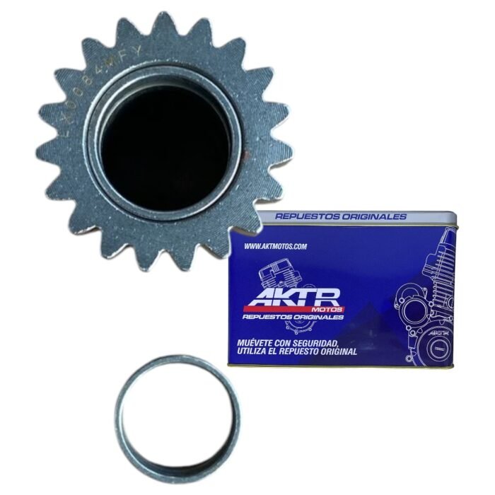 Piñon Crank Clutch 19D AKT 125Evo 3W 125Ne - Imagen 3