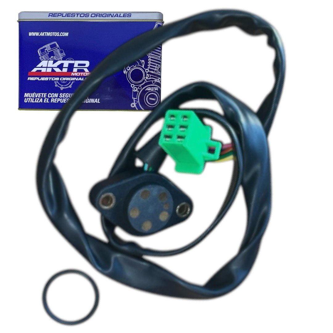 Switch Indicador Cambios 125_R_162Cr4 Rp-Photoroom Switch Indicador Cambios 125R162Cr4 AKT 180Xm 200Xm 3W - Imagen 1