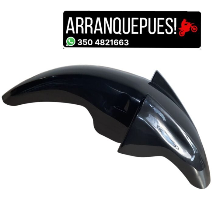 GUARDABARRO EVO NE DELANTERO -NEGRO TPG - Imagen 2