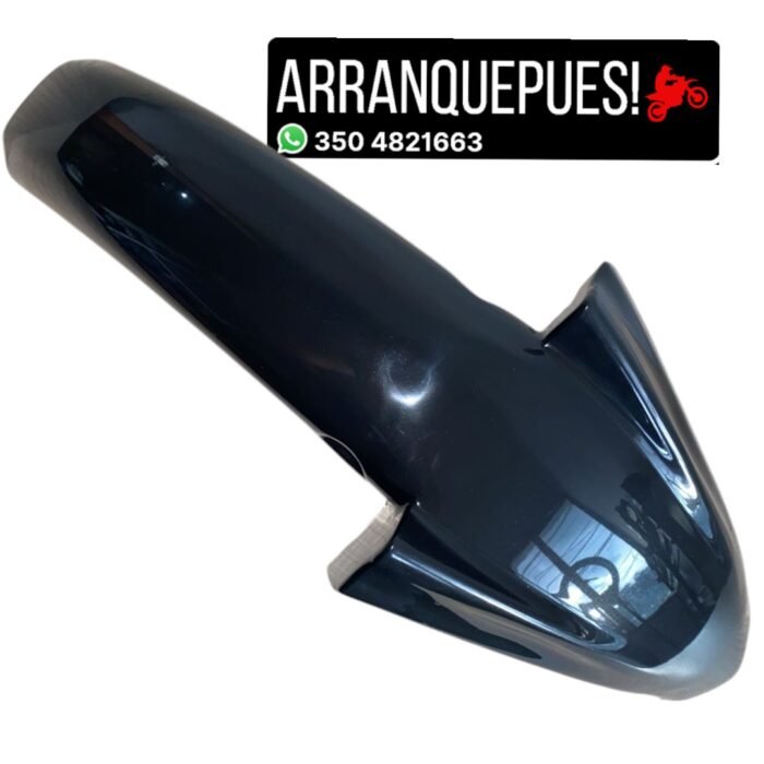 GUARDABARRO EVO NE DELANTERO -NEGRO TPG - Imagen 3