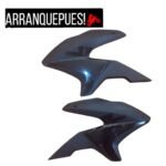 Juego Cubierta de Tanque Negras para Moto | Plástico Inyectado | Calidad Nacional