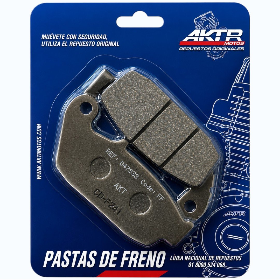 Juego Pastillas Freno Trasero 180TtrX AKT Ttr 180 Ttx 180 (copia)